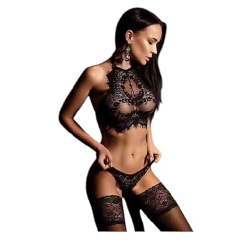 Generisch Dessous Damen sexy unterwäsche Curvy Dessous unterwäsche Seide BH Set Babydoll sexy Gothic Kleid Frauen+unterwäsche+Dessous nachtwäsche Damen BHS