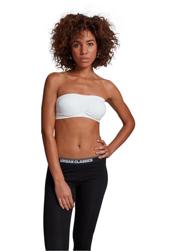 Urban Classics Damen Top Ladies Pads Bandeau, Trägerloser Bandeau für Frauen mit integrierten Brust-Pads, erhältlich in vielen Farbvarianten, Größen XS-XL