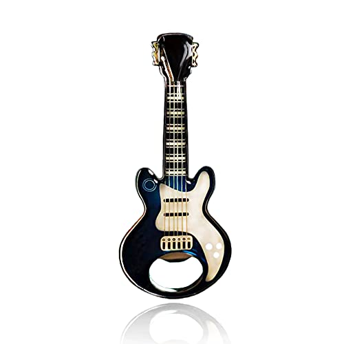 ENSTAB Gitarren-Flaschenöffner mit Magnet, Musikliebhaber, Bierflaschenöffner, Musik-Party-Flaschenöffner, Musikgeschenke aus Metall für Männer