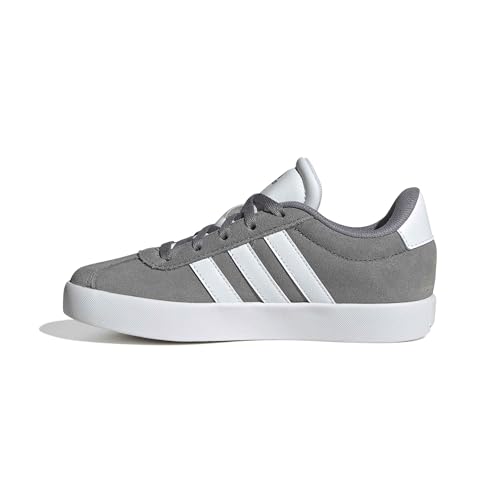 adidas Unisex Kinder VL COURT 3.0 SHOES, grey three/Cloud white/grey two, 38 EU