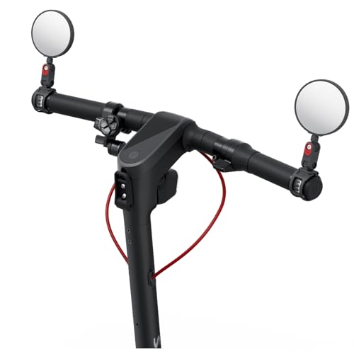 Segway Rückspiegel für E-Scooter – 360° Verstellbarer HD Spiegel für mehr Sicherheit & Sicht – E Scooter Spiegel Zubehör für G-Serie E-Serie F-Serie ZT Serie Lenker Spiegel wieviele Zeichen