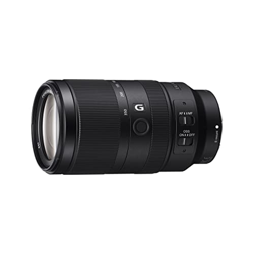 Sony SEL70350G – 70–350mm F4.5–6.3 G OSS Supertele-Zoom (APS-C E-Mount Objektiv mit Bildstabilisierung, ideal für Natur, Sport & Reisen, kompatibel mit Sony ZV-E10, A6400 & A6700)
