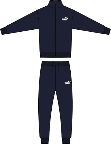 PUMA Unisex ESS Poly Suit cl Gestrickte Anzüge, New Navy, L