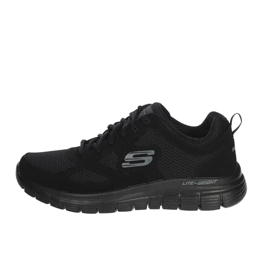 Skechers Burns- Agoura Herren Turnschuhe, Black, 47.5 EU