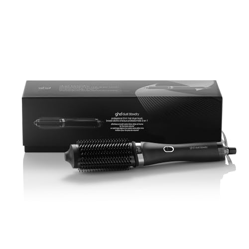 ghd Duet Blowdry Rundbürstenföhn in Schwarz - Von nass zu föhnen ohne Hitzeschäden, 3x mehr Volumen, 24 Stunden lang anhaltende Ergebnisse - Für alle Haartypen