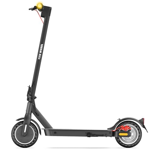 5TH WHEEL E Scooter mit Straßenzulassung, 8,5 Zoll E Roller, Max 32km Reichweite 20km/h, Elektro Scooter bis 120kg, Blinker und APP, Doppelte Stoßdämpfung, Duale Bremssystem E Roller Erwachsene