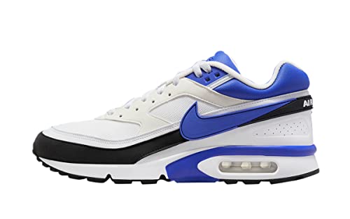 Nike Herren Air Max BW OG Weiß/Persisch Violett-Schwarz (DN4113 101), Weiß/Persisch-Violett-Schwarz, 47.5 EU