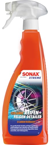 SONAX Xtreme Ceramic Reifen+FelgenDetailer (750 ml) schützt vor Schmutz, vorzeitiger Alterung, Rissbildung, Witterungs- & Umwelteinflüssen | Art-Nr. 03504000
