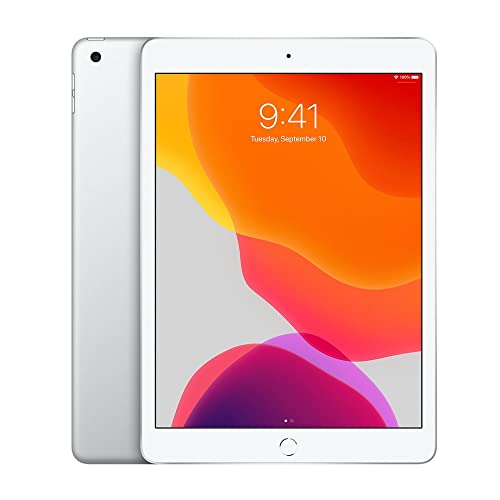 2019 Apple iPad (10,2-zoll, Wi-Fi, 32GB) Silber (Generalüberholt)