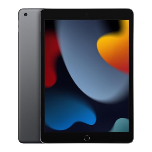 2021 Apple iPad (10,2-zoll, Wi-Fi, 64GB) Space Grau (Generalüberholt)