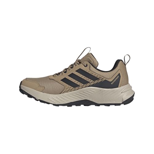 adidas Herren Terrex Tracefinder 2 Climaproof Trail Running Shoes, Cardboard/Core Black/Bronze Strata, 42 2/3 EU