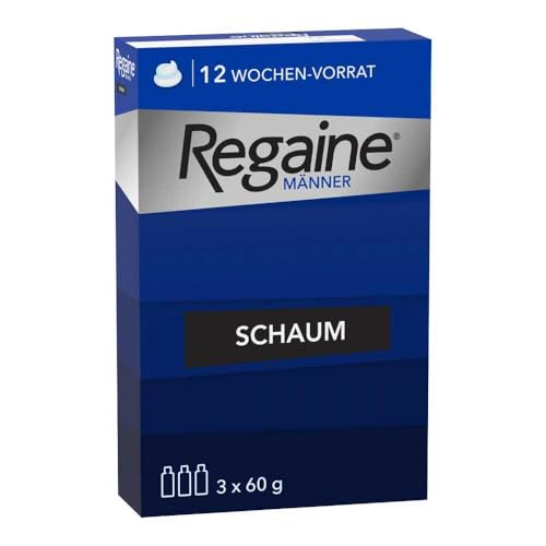 REGAINE Männer Schaum 50 mg/g 3X60 ml