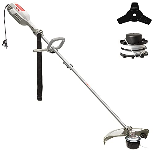 Ikra Elektro Sense Rasensense IES 1000 C Schnittkreis 37cm 1.000W inkl. Fadenspule Dickichtmesser Schultergurt, W, 230 V