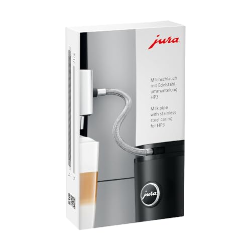 JURA original - Milchschlauch mit Edelstahlummantelung HP3-1er-Pack - 24114