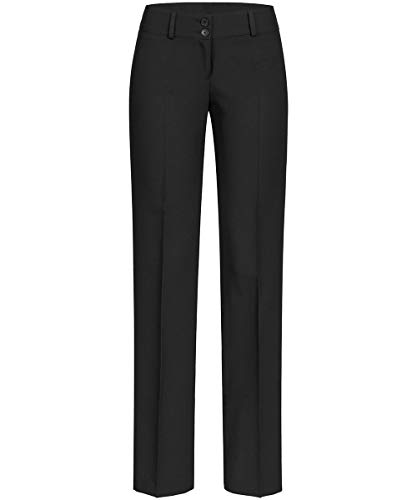 GREIFF Größe 52 Gastro Moda Service Damen Hose Regular Fit Schwarz Modell 8321
