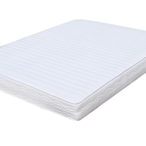 Dreamolly Komfortschaummatratze 90x200 cm, 20 cm Höhe – Preis-Leistungs-Sieger, Wellenschnitt für sanfte Druckentlastung, Gerollt, Oeko-TEX