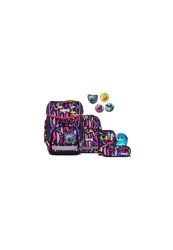 ergobag cubo Bundle Set ergonomischer Schulrucksack Klassisch 6-teilig 1. Klasse Grundschule