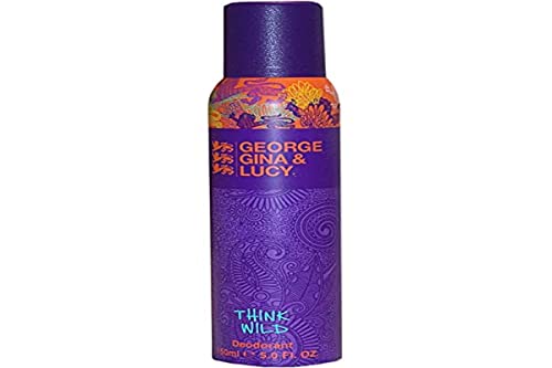George Gina & Lucy Think Wild Deodorant Spray, 2er Pack (2 x 150 g)