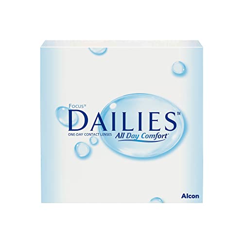Focus Dailies All Day Comfort Tageslinsen weich | 90 Stück | BC 8.6 mm | DIA 13.8 mm | -02.75 Dioptrien