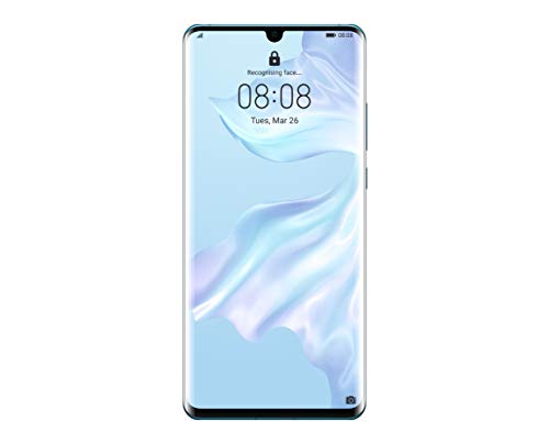 Huawei P30 Pro 128GB Handy, Hellblau/Lavendel, Breathing Crystal, Android 9.0