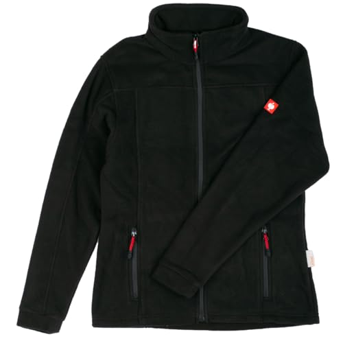 Engelbert Strauss Damen Fleecejacke e.s.Classic, Farbe:schwarz, Größe:M