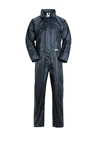 Planam 1448060 Outdoor-Aqua-Regenoverall, marineblau, Größe XXL