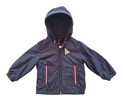 Moncler Junior Kinder Leichte Jacke mit Kapuze GRANDUC blau, blau, 80