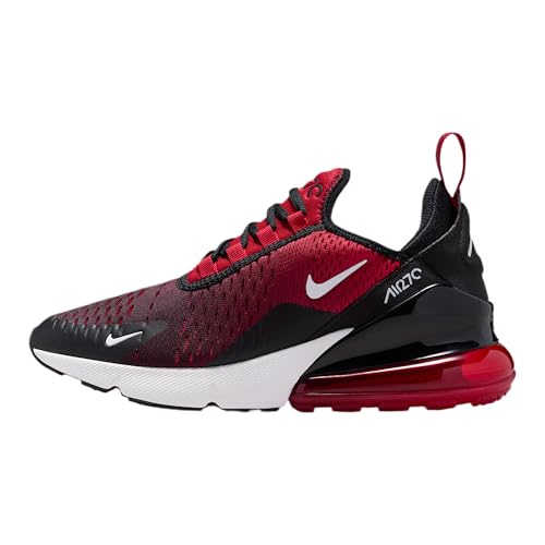 Nike Air Max 270 (Gs) Sneaker, Gym Red/White/Black, 39 EU