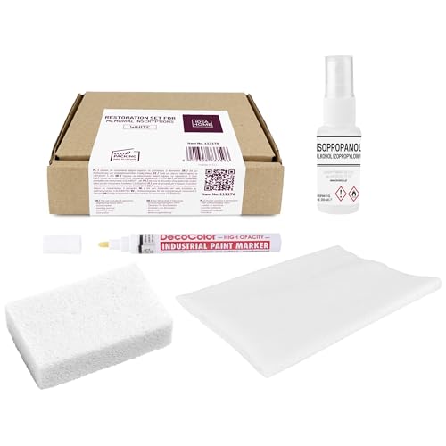 LEVIATAN Set zur Restaurierung von Inschriften auf Grabsteinen, Grabstein-Restaurierungsset, Inschriften-Restaurierung, Grabstein-Instandsetzung, Grabstein-Inscription-Erneuerung, Ölmarker Weiss