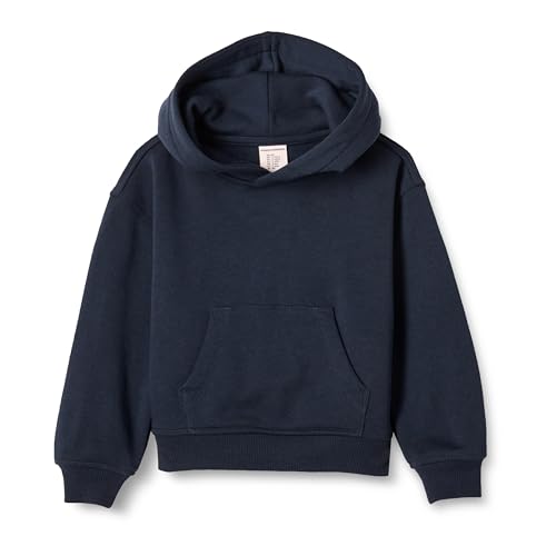 Amazon Essentials Unisex Kinder Oversized Hoodie Navy Medium