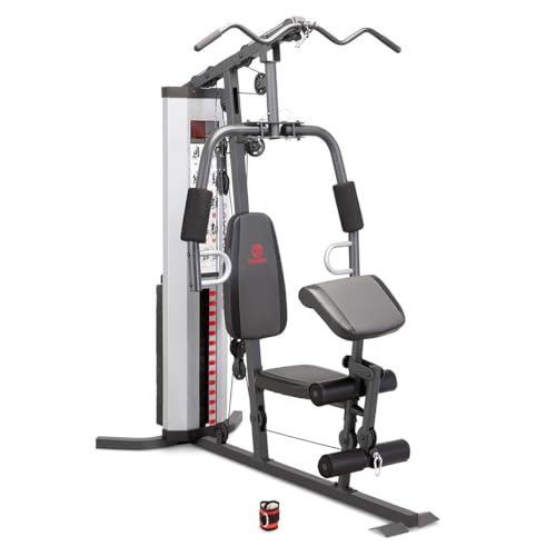 Marcy MWM-988 Multifunktions-Stahl-Heim-Fitnessstudio, 68 kg Gewichtsstapelmaschine