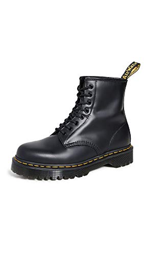 Dr. Martens Unisex DM25345001_44 bovver Boots, Black, EU, schwarz, 44 EU