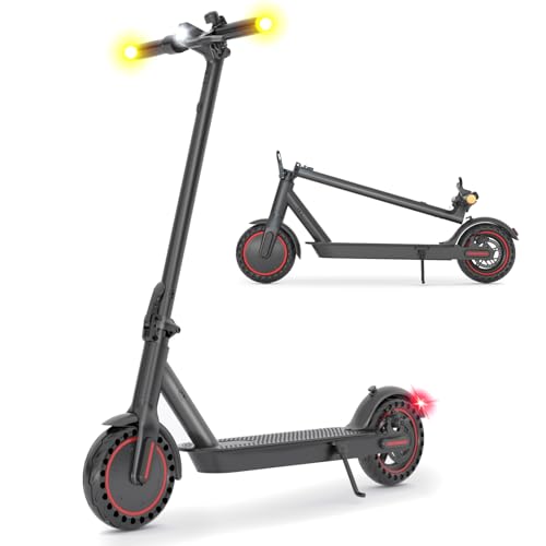 RAOO MIN E Scooter, E Roller faltbar-3 Geschwindigkeitsmodi-20km/h Max-bis 30km Reichweite-LED-Display-APP Einstellung-Scheibenbremse-Keine ABE.