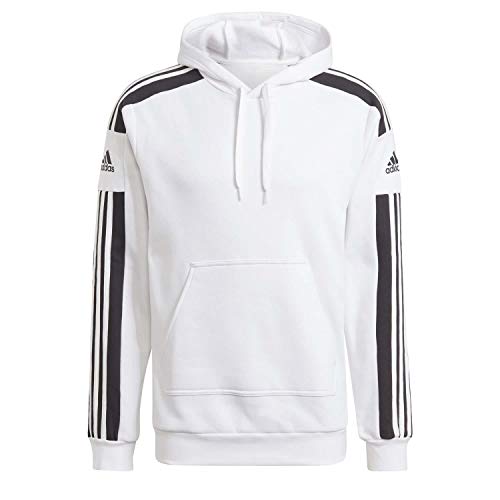 adidas Herren Squadra 21 Sweat Hoodie, White, L