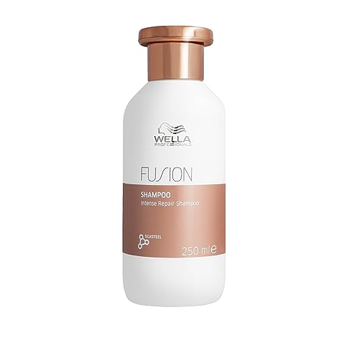 Wella Professionals – Wella Fusion Intense Repair Shampoo – Tiefenreinigungsshampoo – Haarpflege für kaputtes Haar – Haarshampoo für bessere Kämmbarkeit – 250 ml