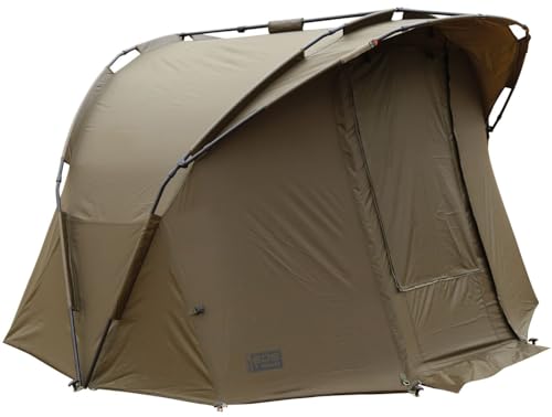 Fox EOS 1 Man bivvy 205x270x140cm - Angelzelt zum Wallerangeln & Karpfenangeln, Zelt für Karpfenangler, Karpfenzelt zum Angeln