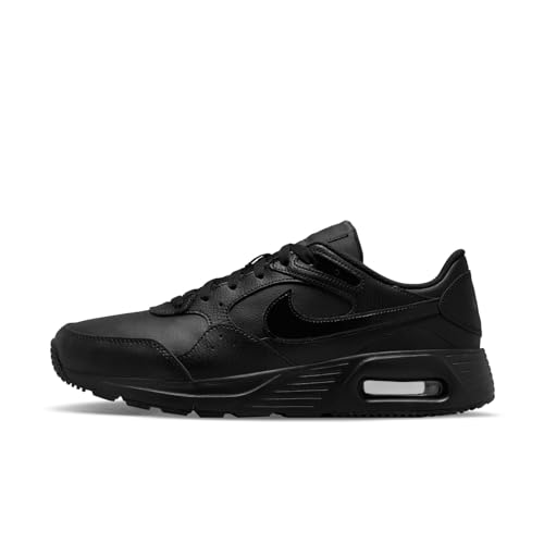 NIKE DH9636-001 AIR MAX SC Leather Sneaker Unisex Schwarz/schwarzschwarz EU 44