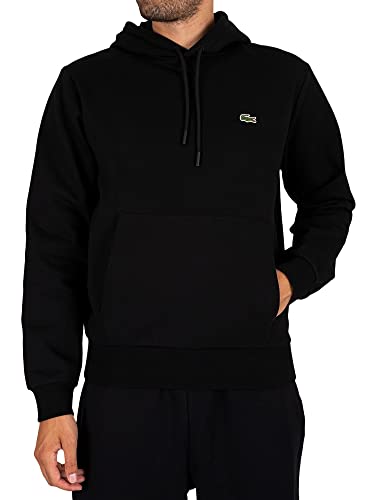 Lacoste Herren Sh9623 Sweatshirts, Schwarz, XL