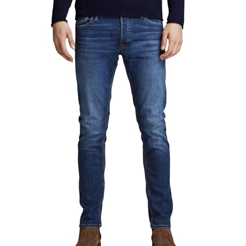 Jack & Jones Herren Glenn Original Slim Jeans,Blau (Blue Denim),33W / 36L