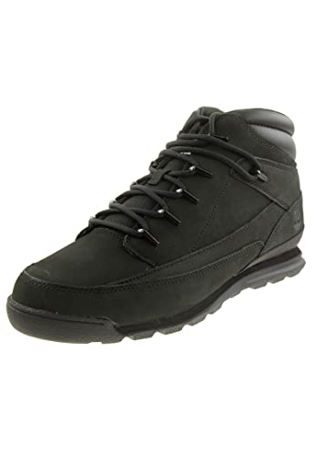 Timberland Herren Stiefel, Nubukleder Leder, Black Nubuck, 46 EU