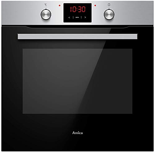 Amica ABE 9430 E Einbaubackofen mit Umluft / Edelstahl / Timer / XXL-Garraum / Wasserdampf Reinigung