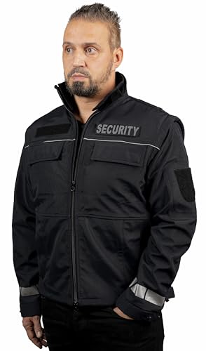 PRODEF® Softshell-Jacke Mod. Security, für Polizei & Sicherheitsdienste, Farbe: anthrazit, Größe: XL