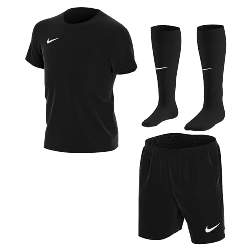 NIKE Unisex Kinder Lk Nk Df Park20 Kit Trikot Set, Black/Black/White, 62 EU