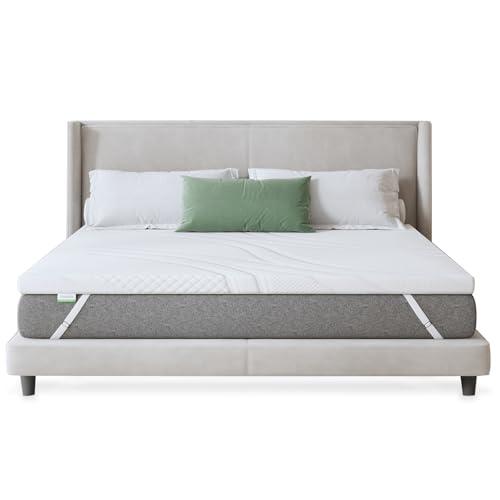 Novilla Matratzen Topper 80x200 5cm Höhe Gel Topper Memory Foam MatratzenTopper für Boxspringbett Wohnwagen Schlafsofa Matratzenauflage Bezug Waschbar Oeko-TEx