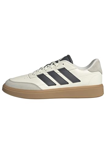 adidas Herren Courtblock Shoes Schuhe, Off White/Grey six/Wonder Alumina, 44 EU