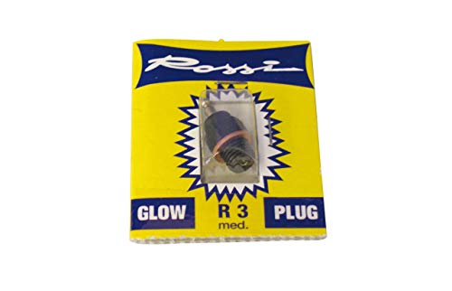 JAMARA 176903 Glühkerze Rossi R3 mittel 3,5-6 CCM, Mehrfarbig