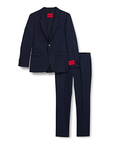 HUGO Men's Arti/Hesten222V1X Business Suit Pants Set, Dark Blue405, 94