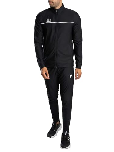 Under Armour Herren Ua M Challenger Tracksuit Trainingsanzug, Schwarz/Weiß, L EU