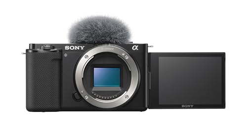 Sony ZV-E10 Systemkamera (APS-C) – 4K-Video, schwenkbares Display, Echtzeit-Augen-Autofokus, leicht & ideal für Vlogger & Einsteiger