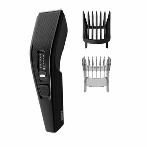 Philips Hair Clipper Series 3000 Haarschneider mit Trim-n-Flow-Technologie (Modell HC3510/15)